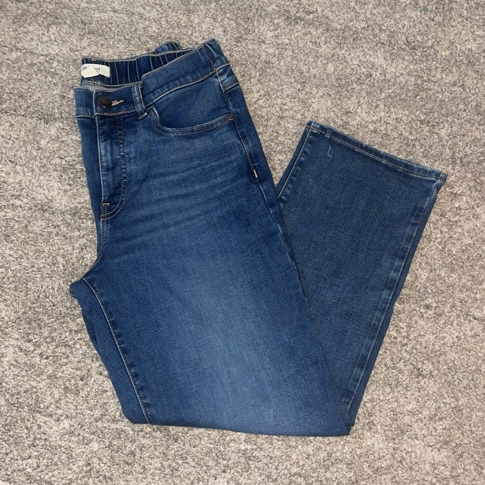 Up west all day, straight crop jeans